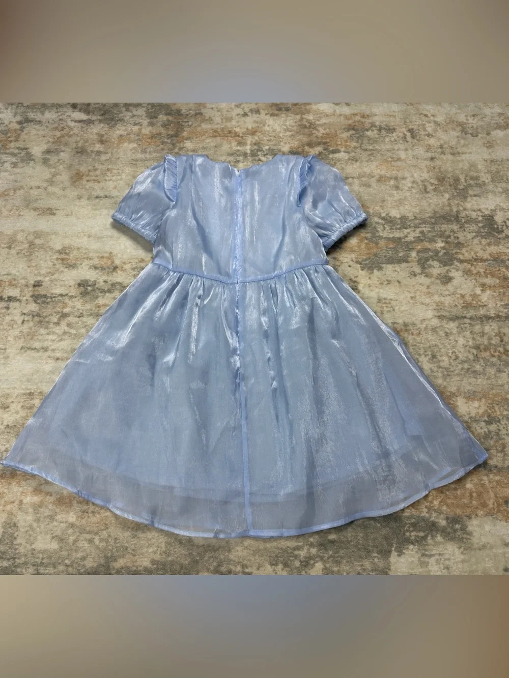 Shop the Mint The Eloise Bow Light Blue Embellished Dress 12/14